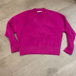 Zara pink sweater